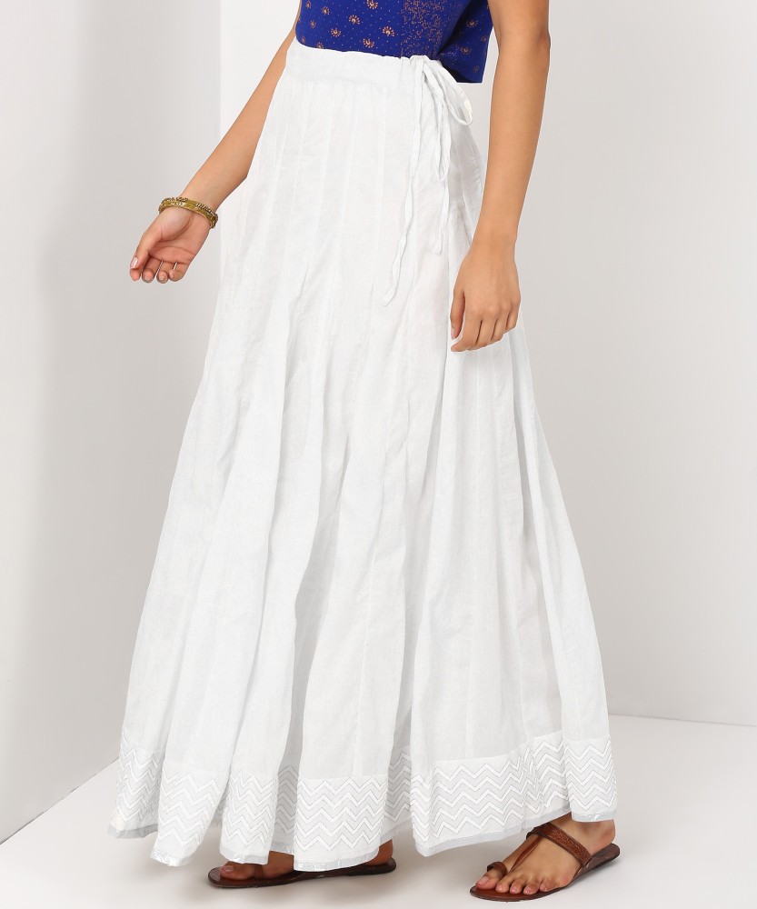 White maxi hotsell skirt online india