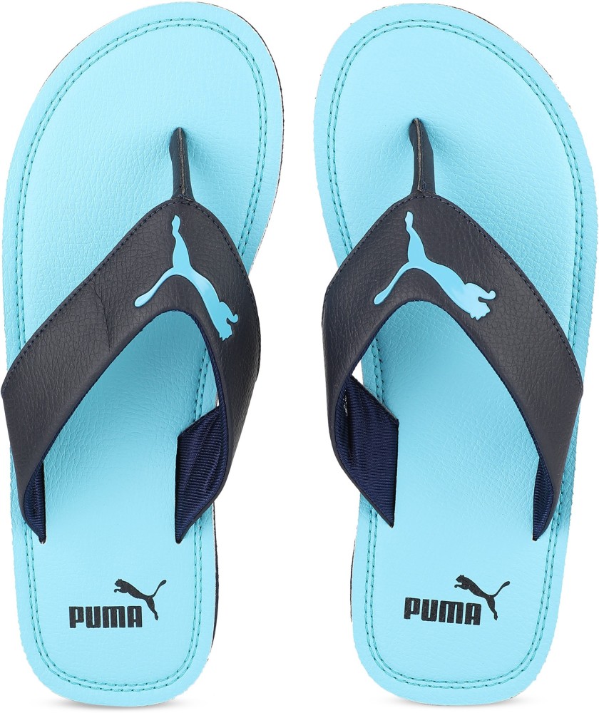 Blue puma outlet flip flops