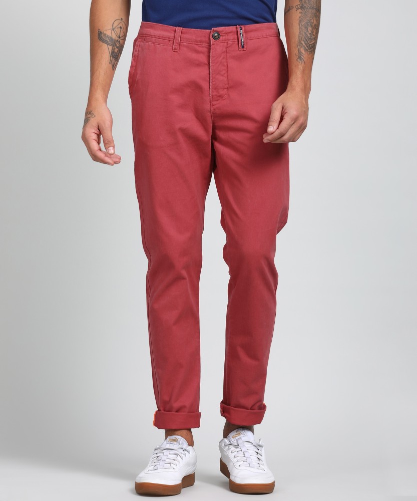 Buy Red Trousers  Pants for Men by Garcon Online  Ajiocom