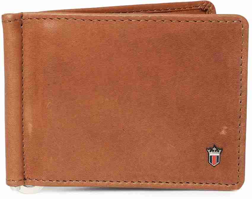 LP LOUIS PHILIPPE Men Casual Brown Genuine Leather Wallet Brown