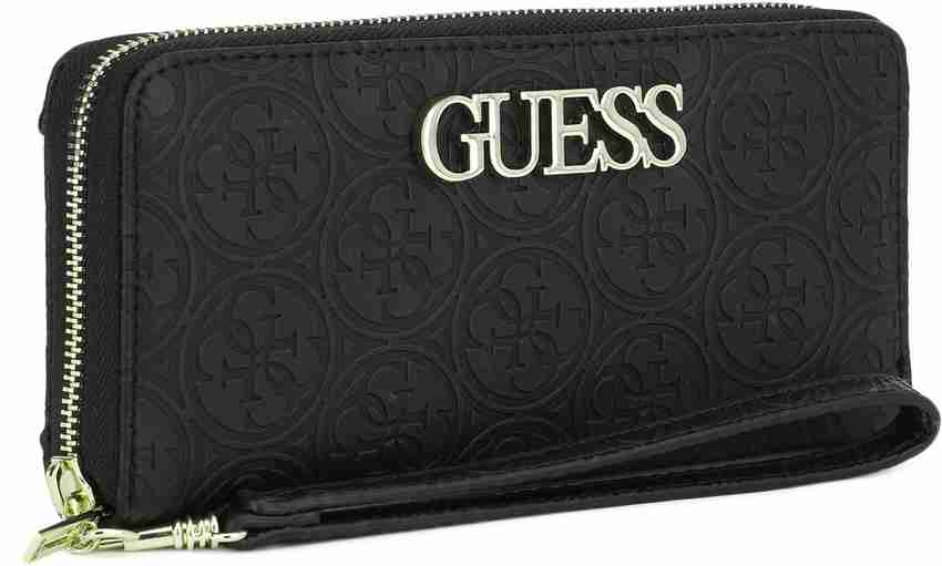Black clearance guess wallet