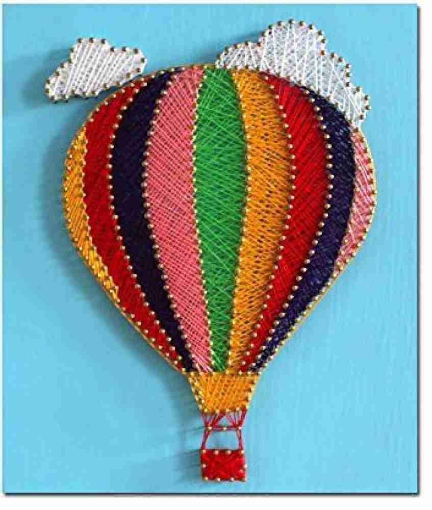 Genrc E&M String Art Fire Balloons Air Balloon Handmade Diy Decoration -  E&M String Art Fire Balloons Air Balloon Handmade Diy Decoration . shop for  Genrc products in India.
