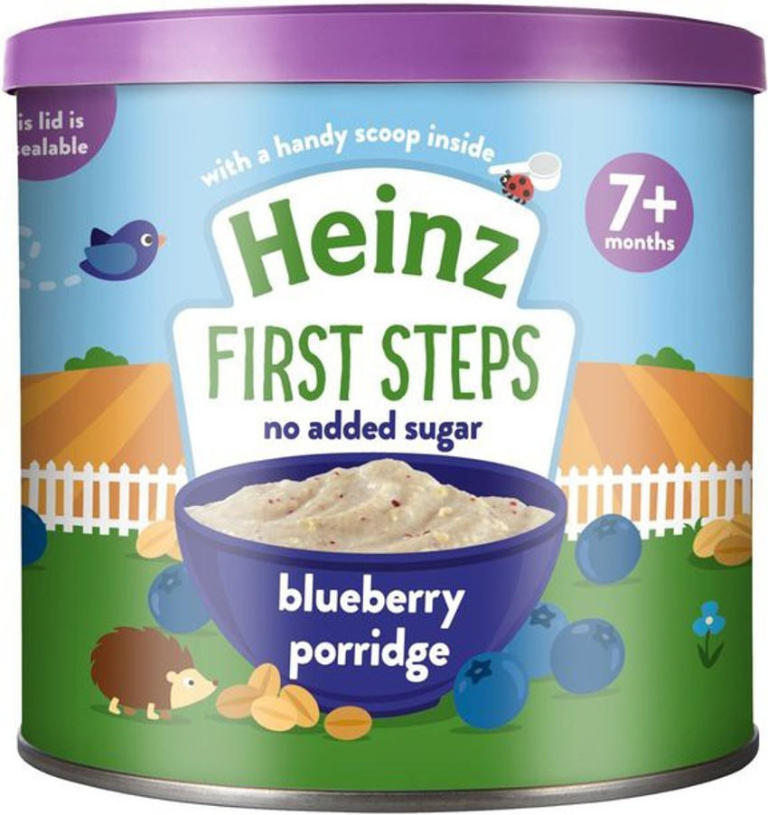 heinz blueberry porridge