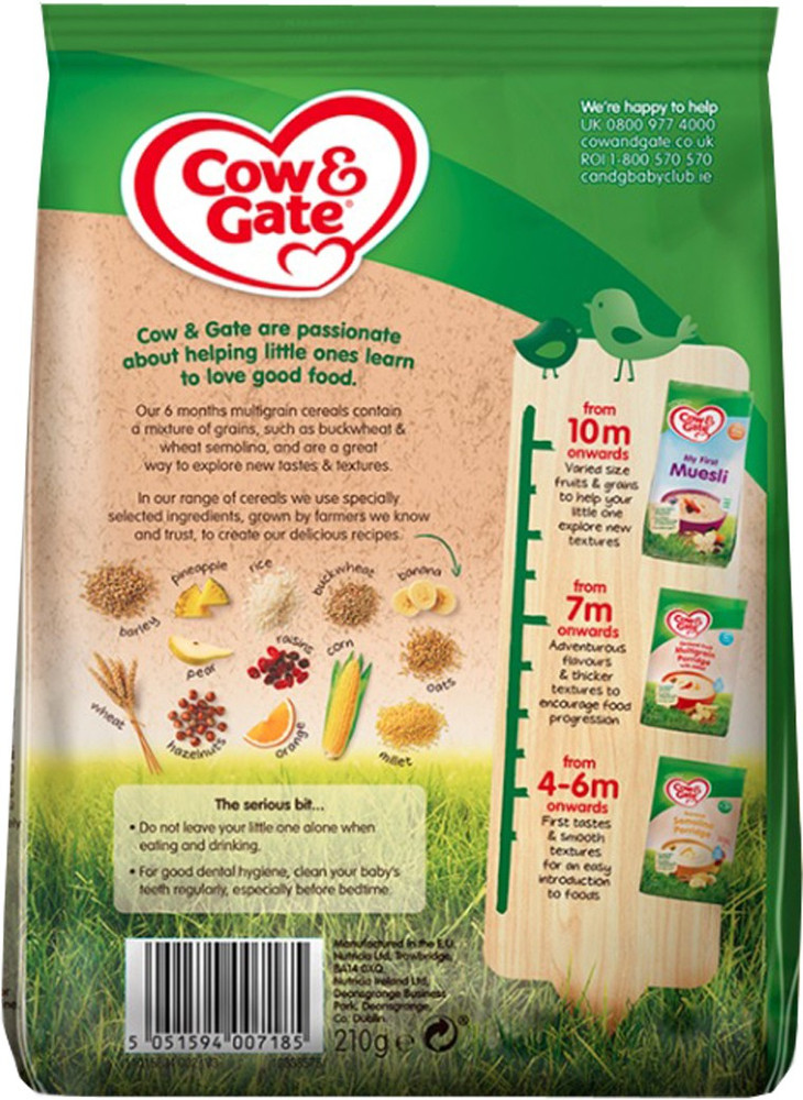 Cow and gate multigrain porridge online