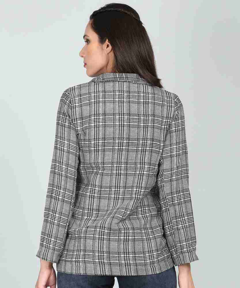 Gap plaid clearance blazer