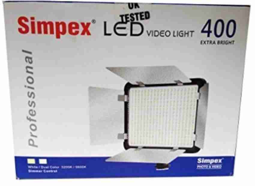 Simpex 400 Camera LED Video Light 1400 Camera LED Light Price in