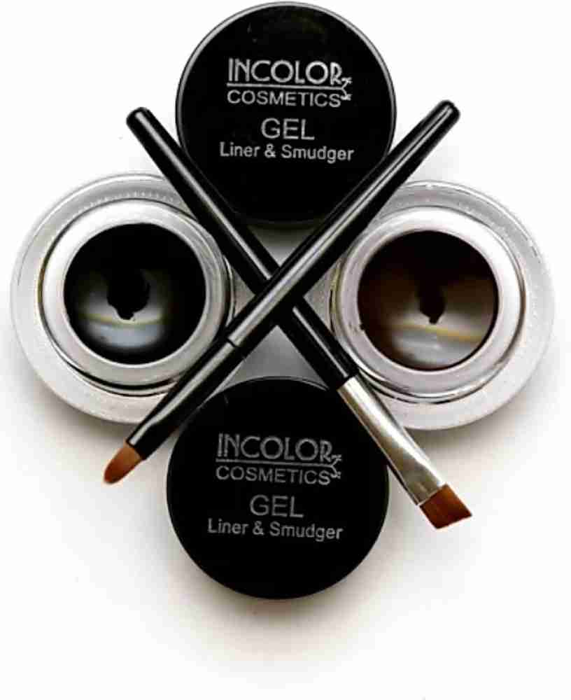 INCOLOR 2 In 1 Gel Liner Smudger Black Brown 5 g Price in