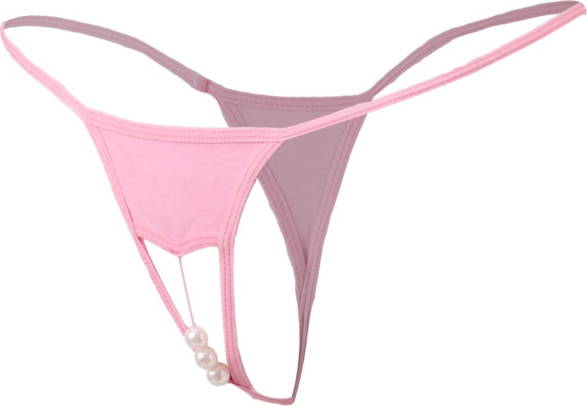 Buy Cloe Valentine Women Thong Pink Panty Online at Best Prices in India