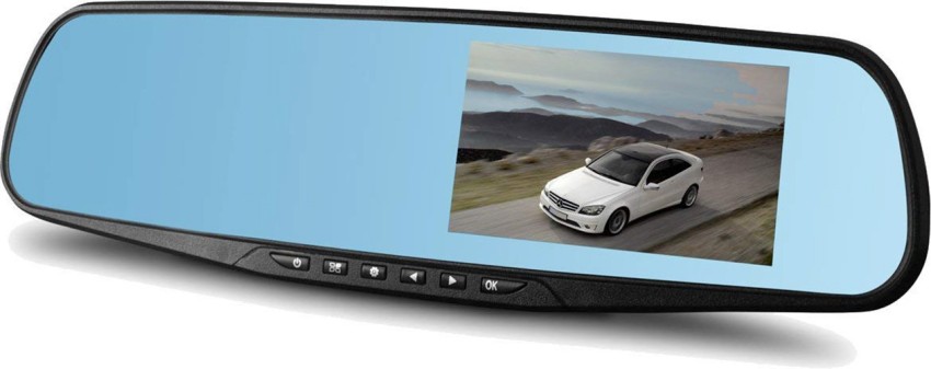 Car Dash Cam Backup Rearview Mirror Camera, 4.3 Full HD 1080P Smart  Rearview Mirror Camera for Cars, Trucks, SUV, Dual Cameras, Built-in  G-Sensor