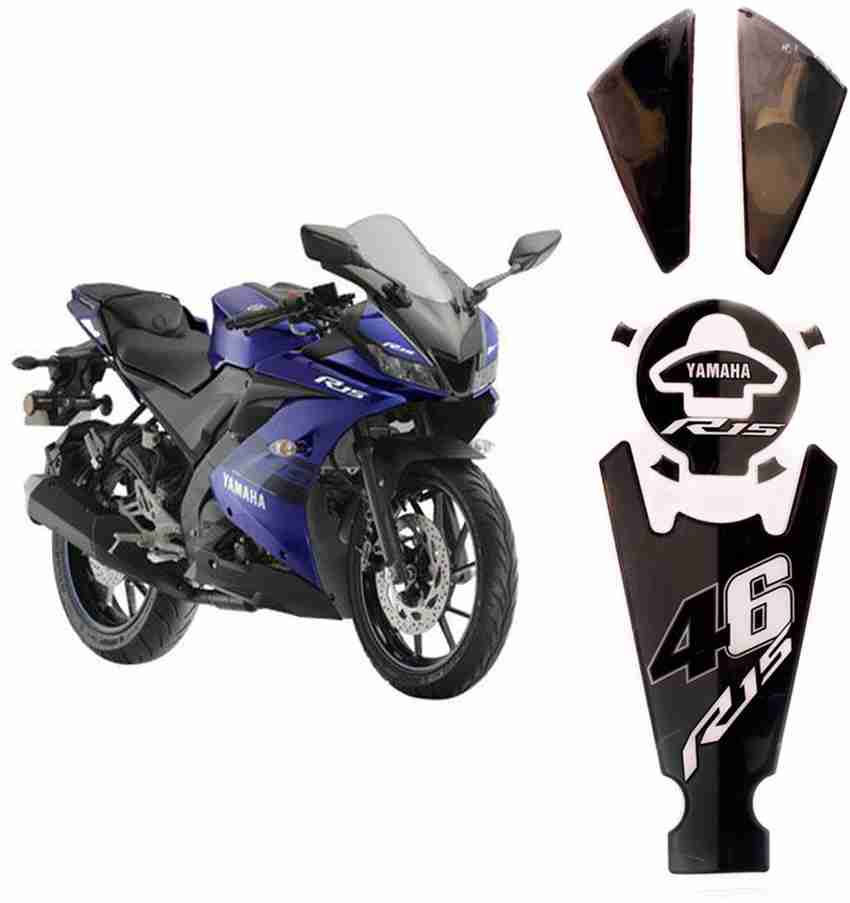 Yamaha r15 v3 tank cover price hot sale