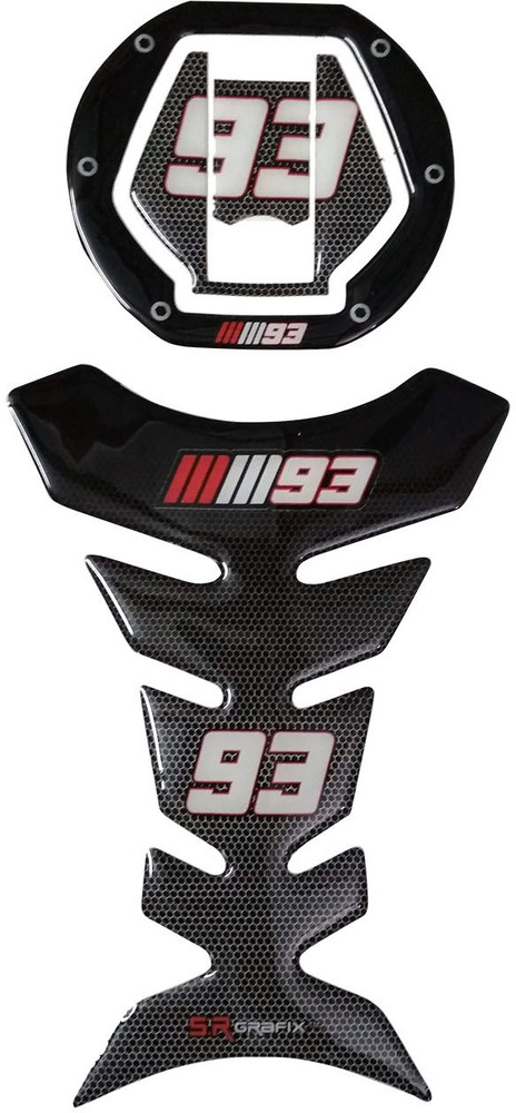 S.R Grafix 93 NS RS 200 Bike Tank Pad Price in India Buy S.R Grafix 93 NS RS 200 Bike Tank Pad online at Flipkart