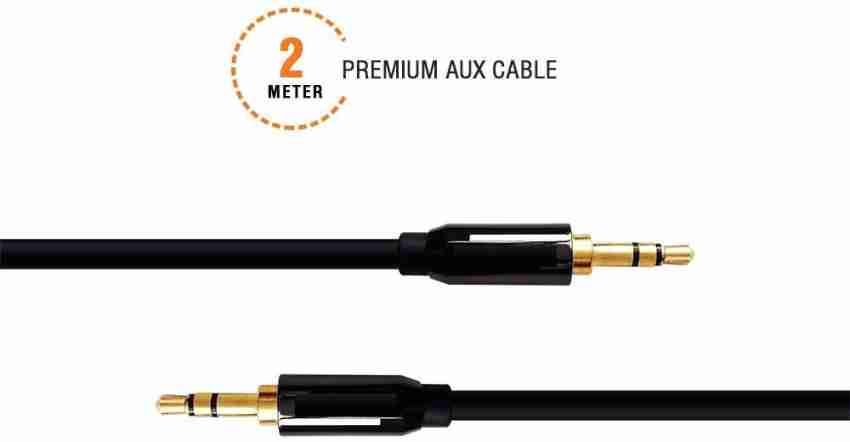 10ft (3m) Slim Aux 3.5mm Audio Cable - M/M