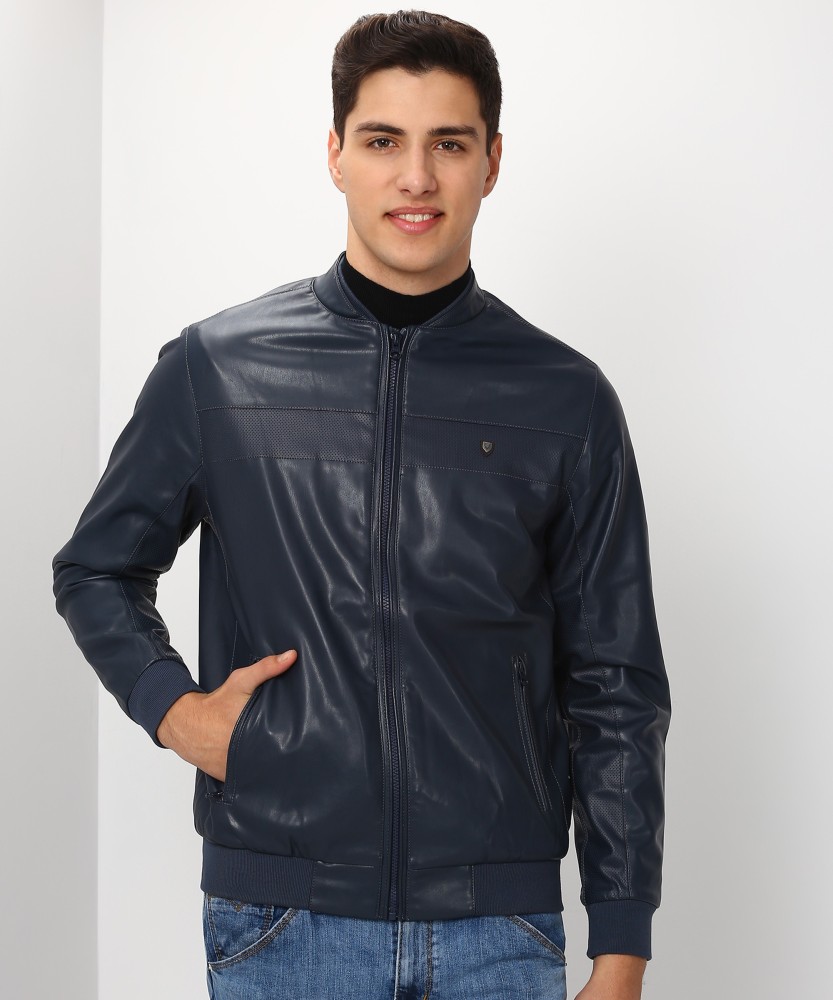 Allen solly leather deals jackets for mens