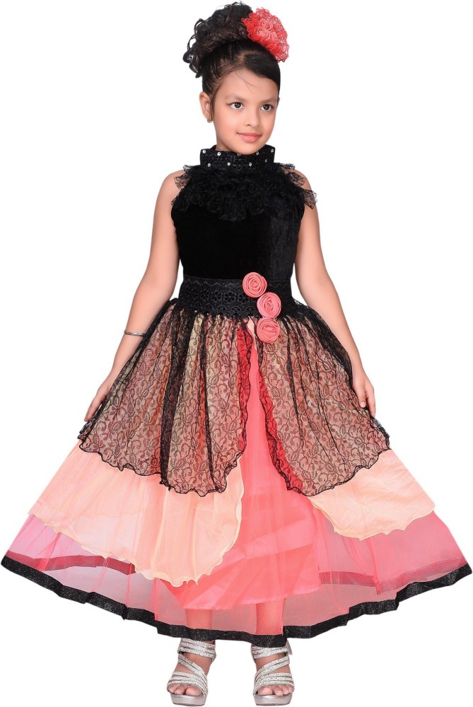 Party wear dresses deals for girl flipkart