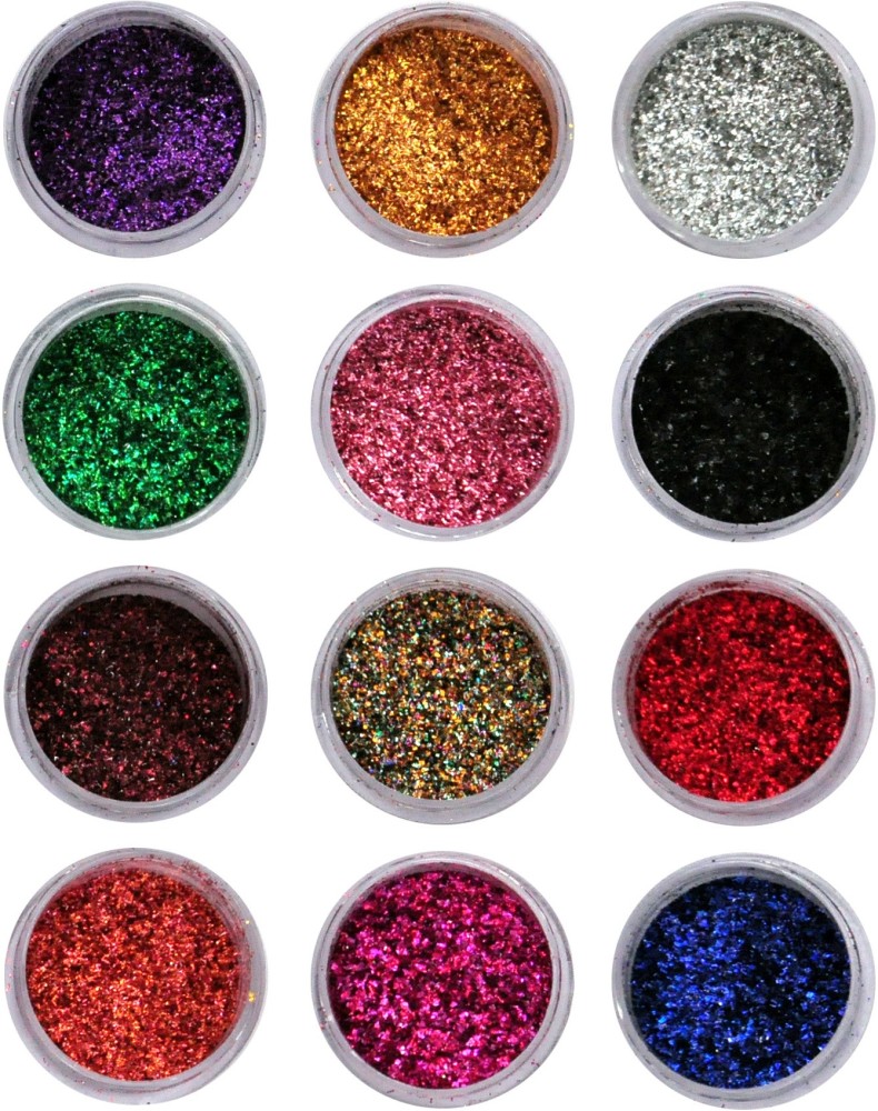 6 Colors Solid Chrome Nail Glitter Powder Set Metallic Mirror Chrome Powder  for Nails, Gold Silver Mutil Colors Palette Nail Pigment Powder Manicure  Nail Art De…