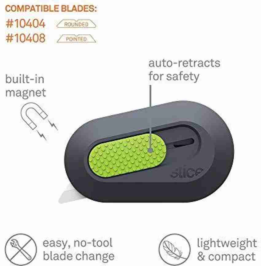 PACKSAFE 004 Slice Mini cutter 10514 - safety cutter Ceramic Blade, safety  cutter, slice cutter, box cutter Mini Cutter-Auto-Retractable Wood Cutter  Price in India - Buy PACKSAFE 004 Slice Mini cutter 10514 