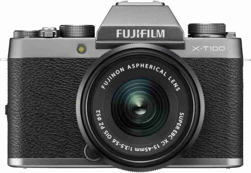 FUJIFILM X-T100 with XC15-45mm F3.5-5.6 OIS PZ Lens Mirrorless 
