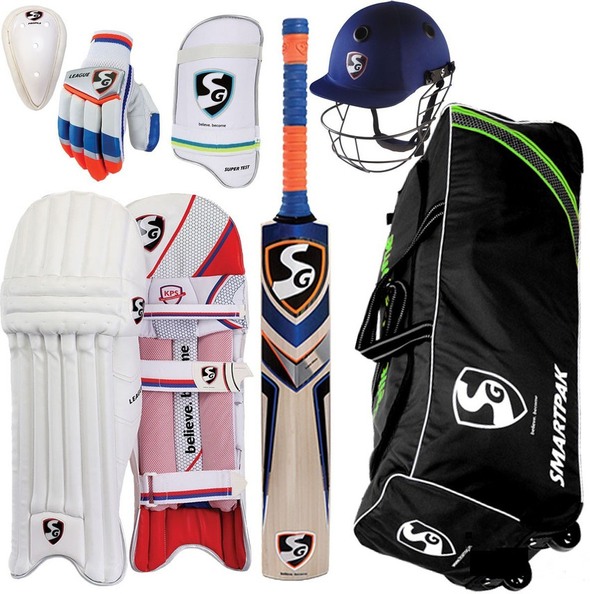 SG PLUS ULTIMATE TEST COMPLETE BATSMAN CRICKET KIT