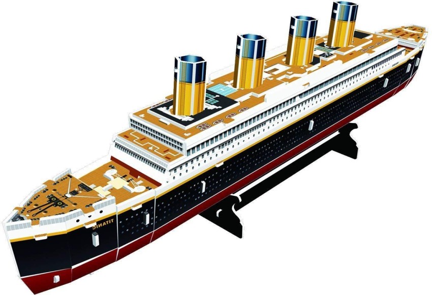 IXORA 3D PUZZLE TITANIC SHIP MINIATURE - 3D PUZZLE TITANIC SHIP