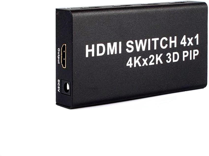 microware 4K 1080P 4x1 HDMI Switch 3D PIP Picture Division Multi