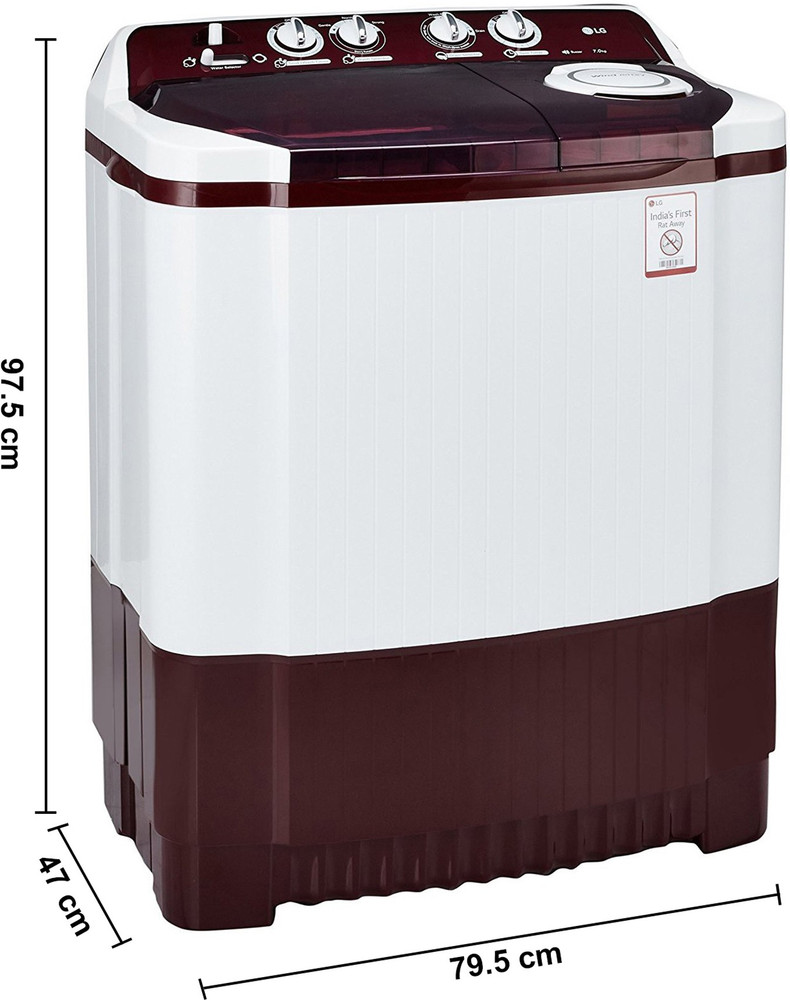 Lg washing machine 6.5 sales semi automatic