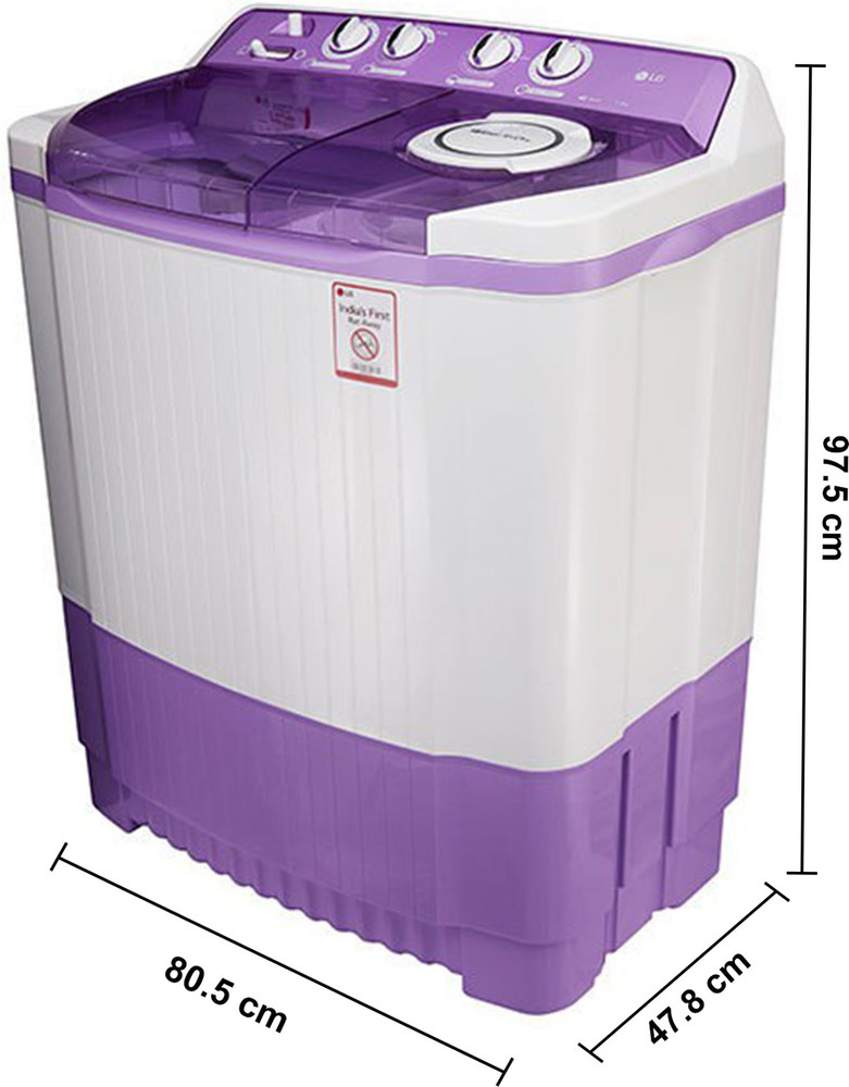 LG 7.5 kg Semi Automatic Top Load Washing Machine Purple Price in India Buy LG 7.5 kg Semi Automatic Top Load Washing Machine Purple online at Flipkart