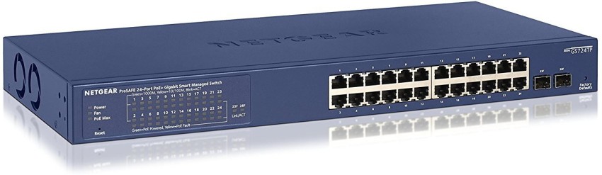- NETGEAR GS724TPP-200INS NETGEAR Switch Network