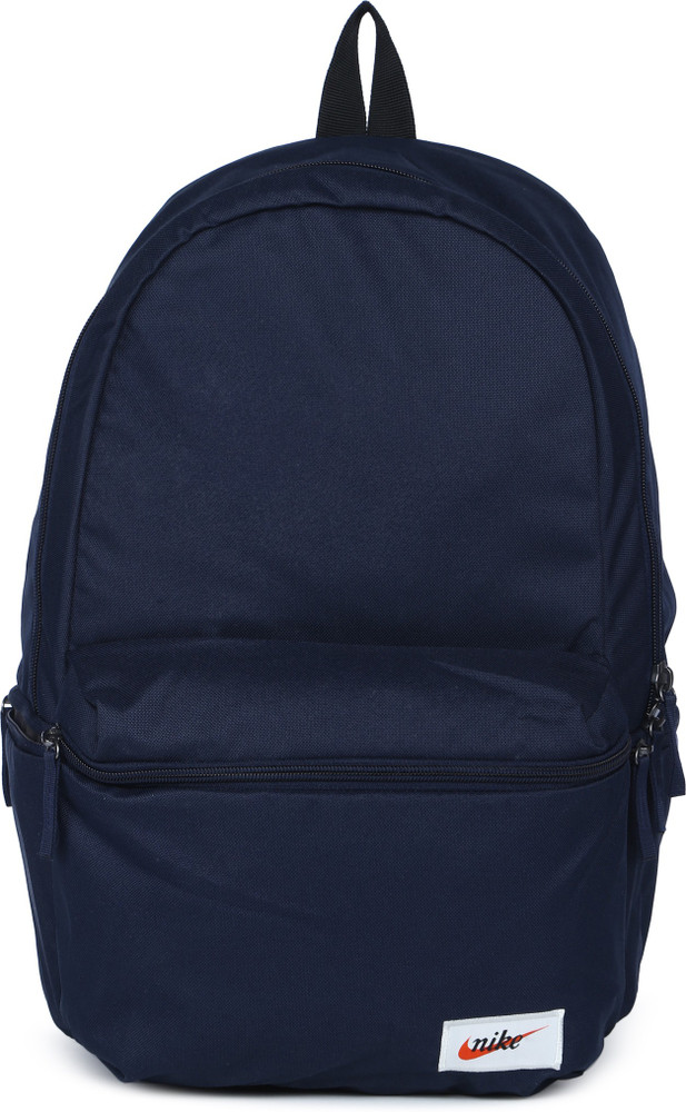 NIKE NK HERITAGE BKPK LABEL 26 L Laptop Backpack BLUE Price in India Flipkart
