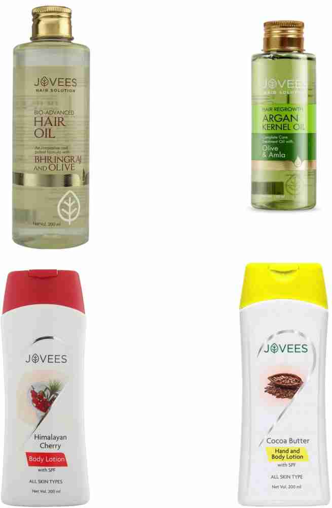 JOVEES Bio Advanced Hair Oil Bharingraj and Olive. Hair Regrowth