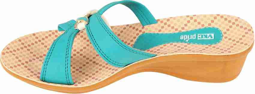 VKC pride Women Blue Wedges Buy VKC pride Women Blue Wedges