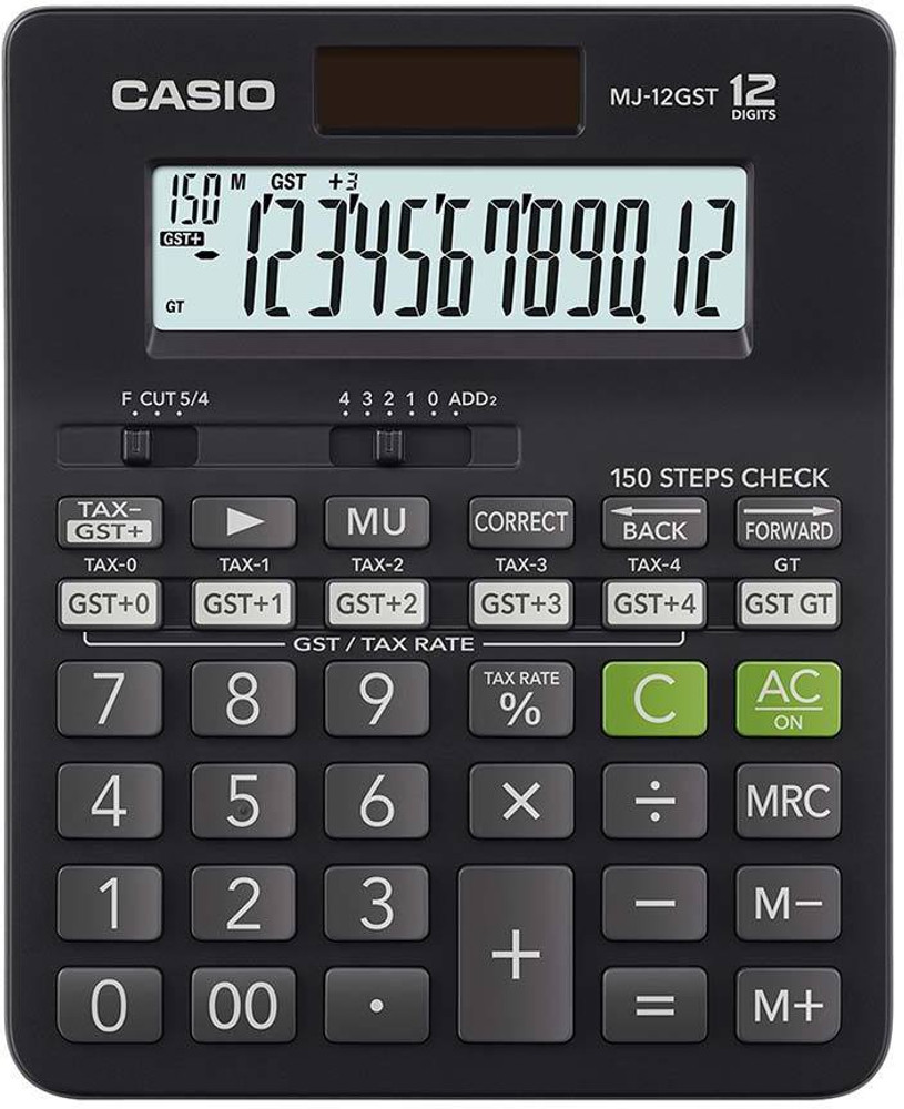 Casio calculator online mj 12d