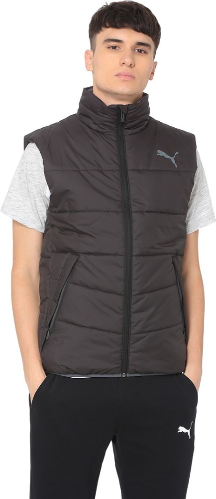 PUMA Sleeveless Solid Men Jacket Buy PUMA Sleeveless Solid Men Jacket Online at Best Prices in India Flipkart