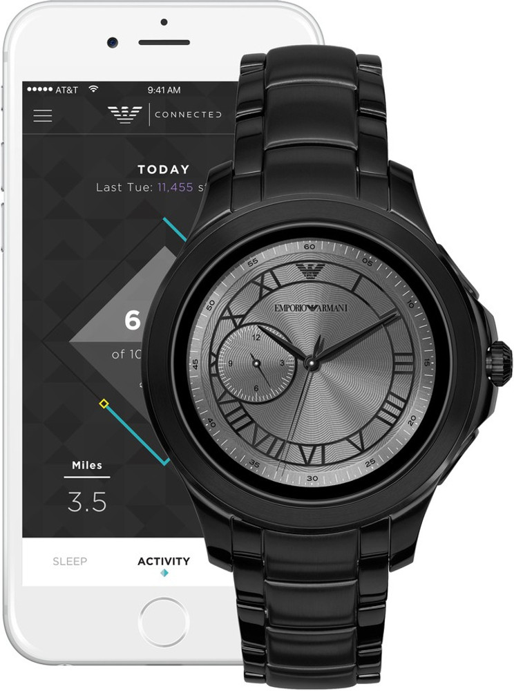 Emporio armani alberto smartwatch outlet