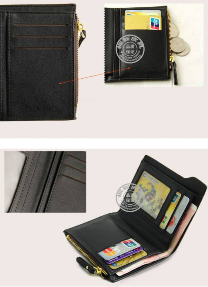 BABORRY Men Casual Black Genuine Leather Wallet Black Price in India Flipkart