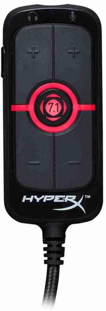 HyperX Amp USB Sound Card Virtual 7.1 Plug and Play Audio HX