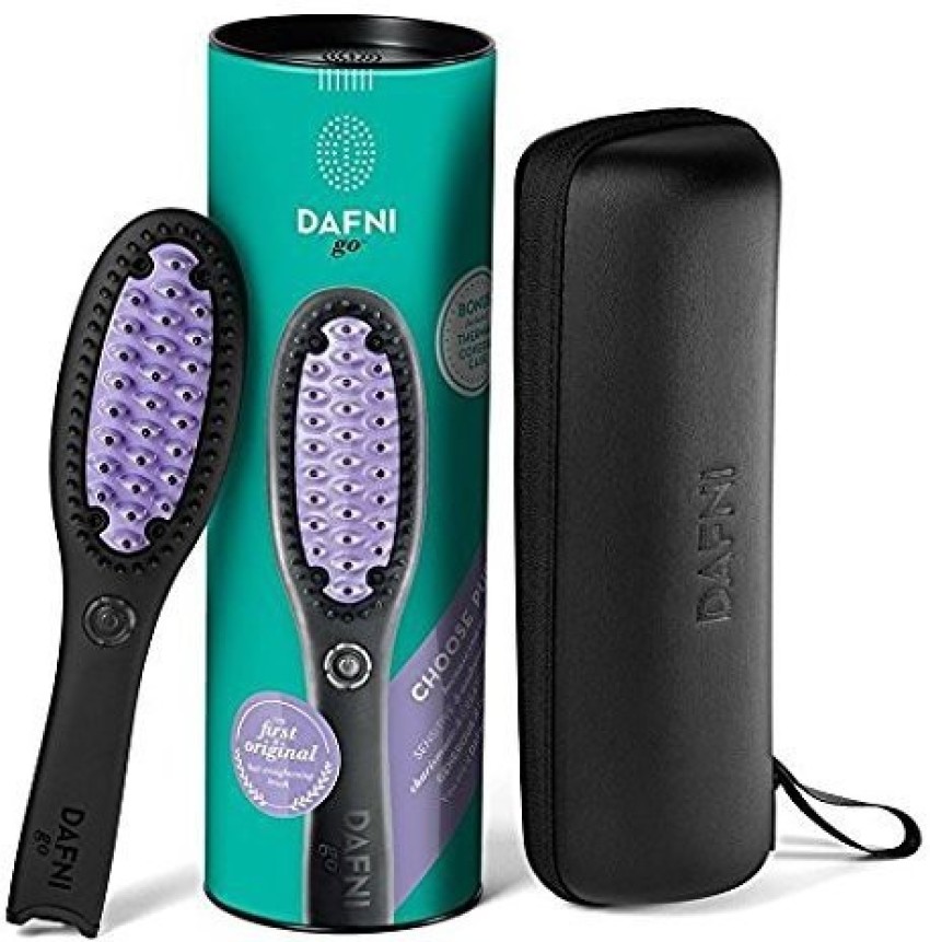 Buy DAFNI GO  The Original Hair Straightening Cermaic Brush Online   PropShop24com