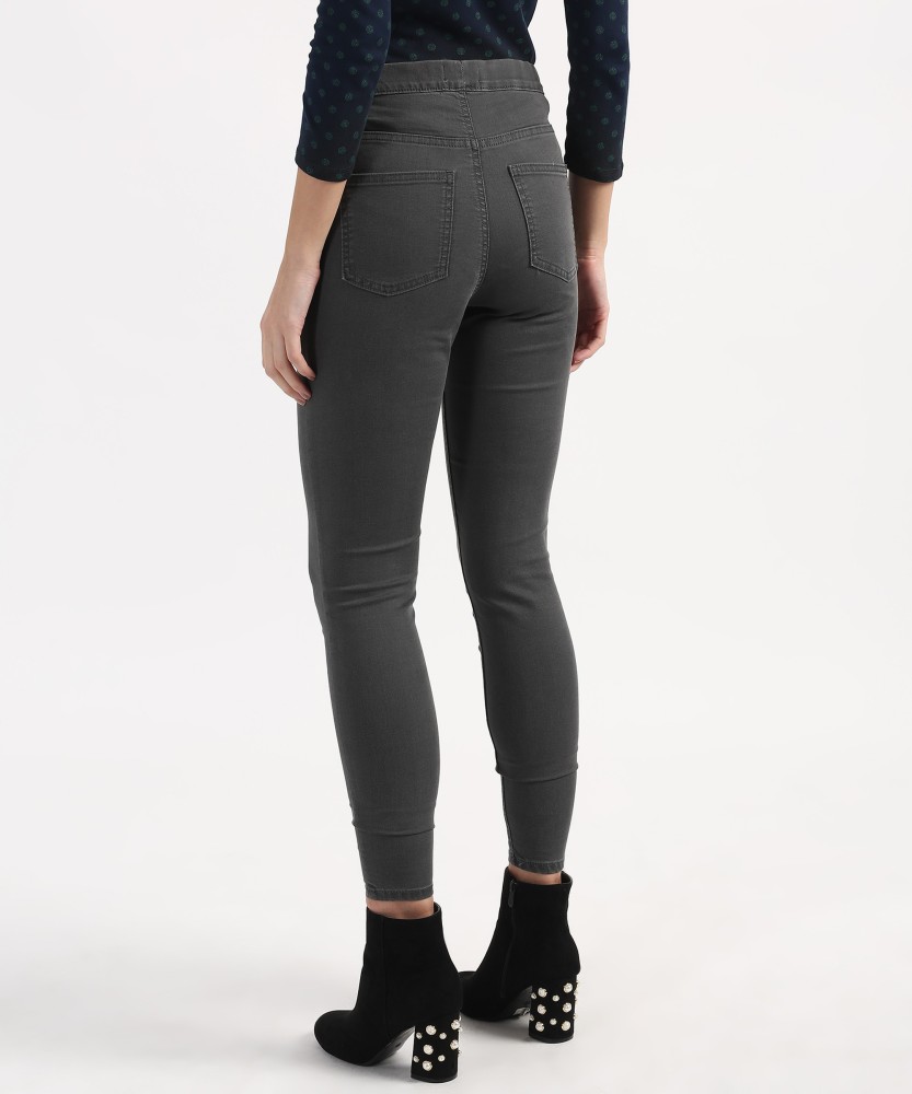 MARKS & SPENCER Grey Jegging Price in India - Buy MARKS & SPENCER Grey  Jegging online at