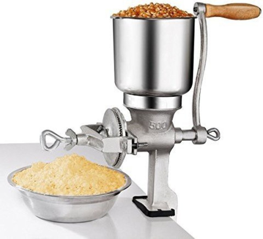 Hand Manual Grinder Stainless Steel Corn Grain Wheat Nuts Flour Mill Grind