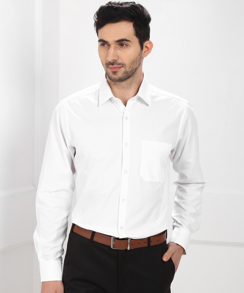 raymond white shirt cloth price