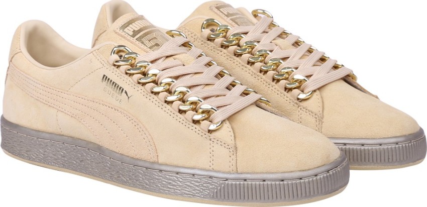 Puma suede cheap men gold