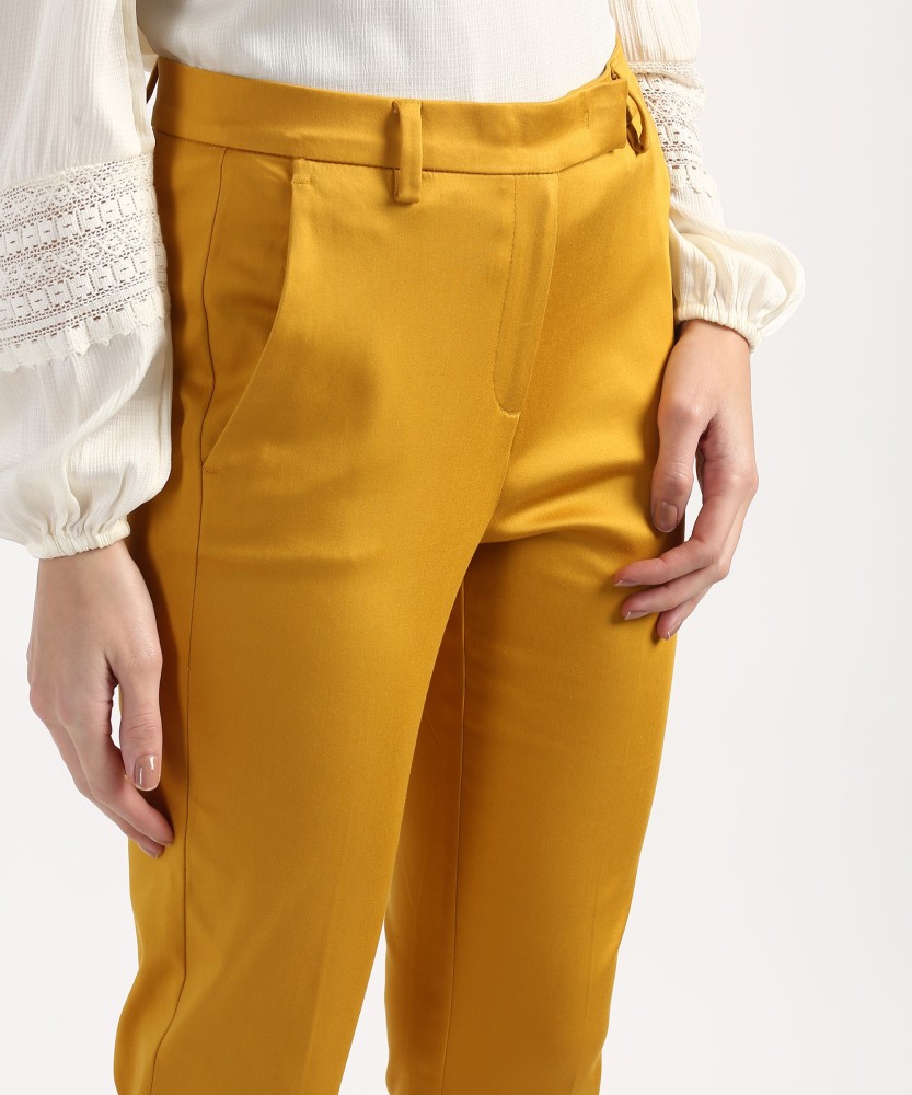 Marks  Spencer Trousers and Pants  Buy Marks  Spencer Lyocell Rich Cargo  Tea Dyed Trousers Online  Nykaa Fashion