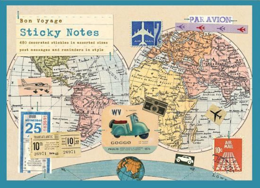 Small Voyage Sticky Note, Lined