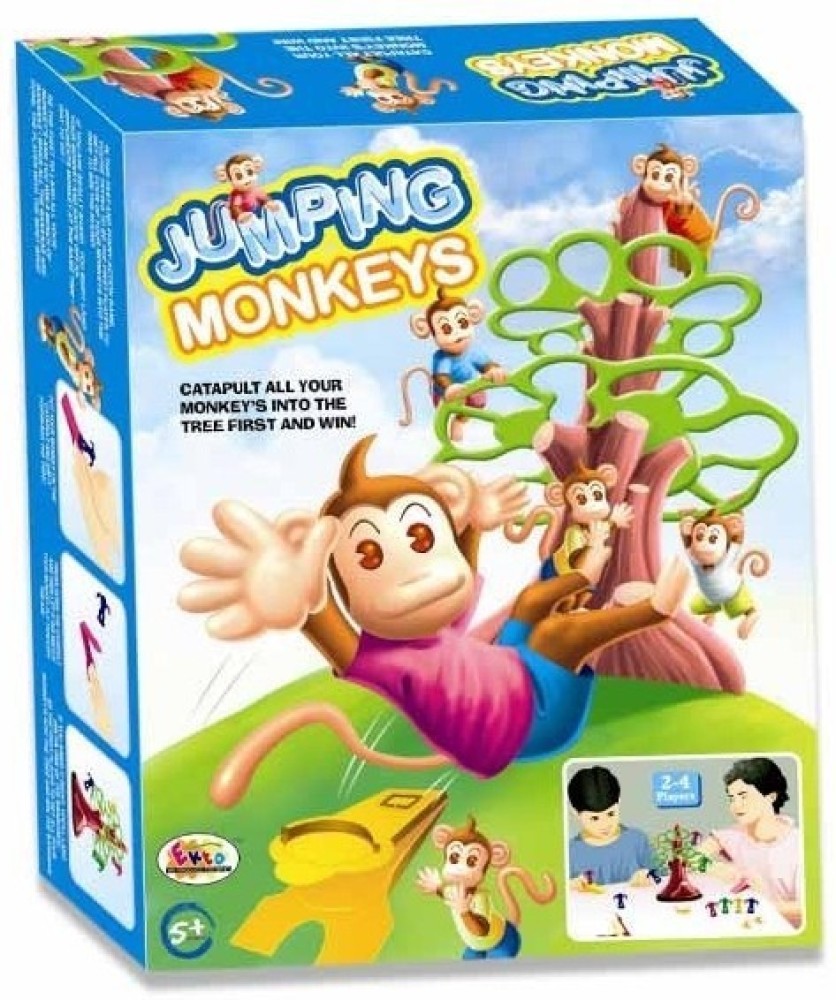 Ekta Jumping Monkeys Party & Fun Games Board Game - Jumping Monkeys . Buy  Monkey toys in India. shop for Ekta products in India. Toys for 5 - 12  Years Kids. | Flipkart.com