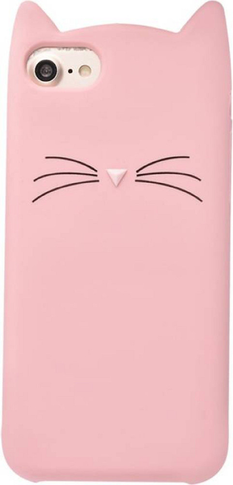 KSF Pouch for Girls 3D Cartoon Cute Cat Silicone Mobile Back Cover Apple I Phone 7 KSF Flipkart