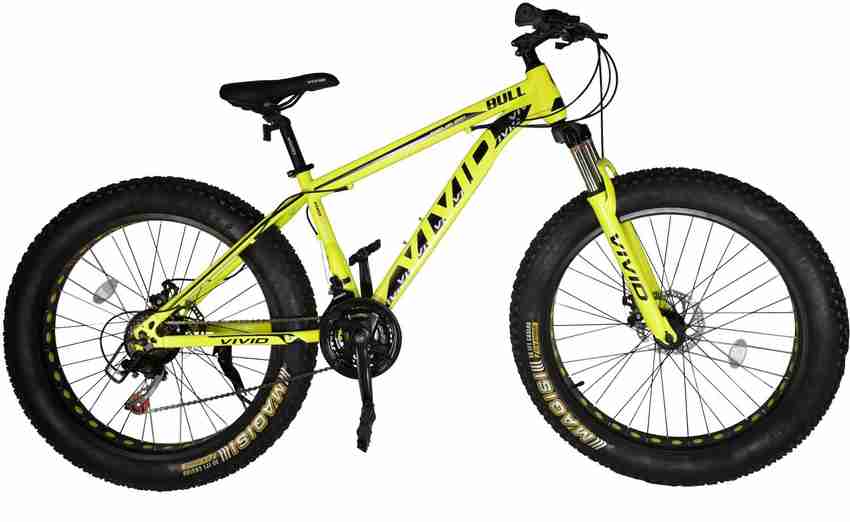 VIVID Bull Front Suspension Dual Disc Brake Fat Bike For Adults