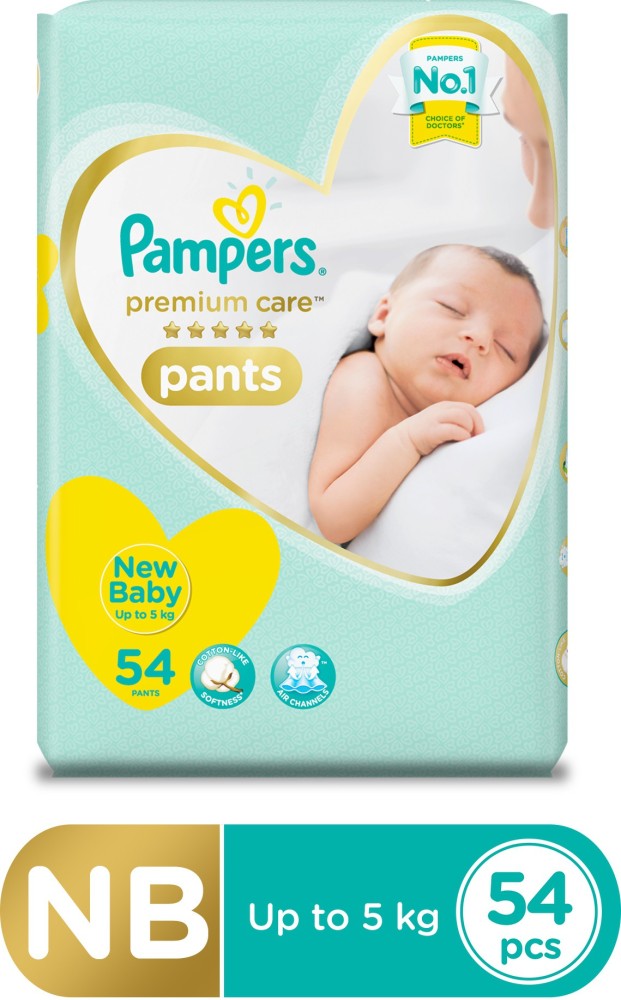 Pampers Premium Care Pant Style Baby Diapers, Small (S 4-8KG),  21Pieces,46Pieces,70Pieces, :: SMILE BABY