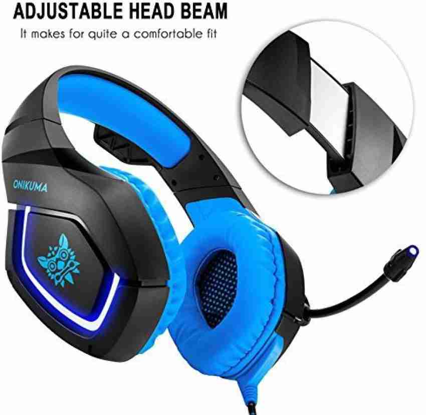 Onikuma K1 Stereo LED Wired Gaming Headset