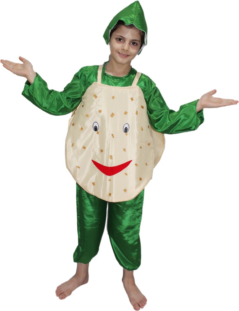 Potato fancy dress for kids,Vegetables Costume for School Annual function/ Theme Party/Competition/Stage Shows Dress