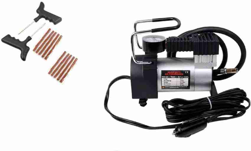 Car tyre air deals pump kit