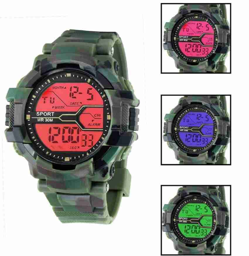 Digital watch price in flipkart clearance